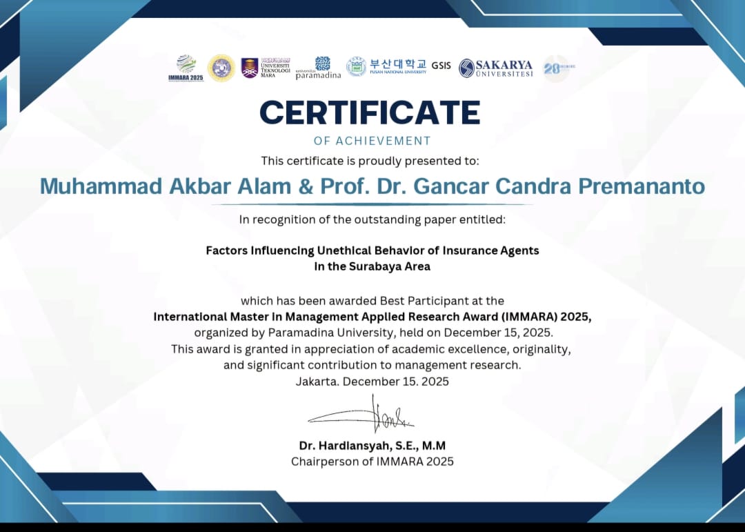 Apresiasi Internasional Untuk Guru Besar Pemasaran Berkelanjutan 2