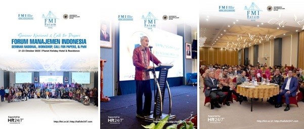 Forum Manajemen Indonesia 2025 di Batam: Kolaborasi Nasional telah Himpun 1111 Peserta dari 31 Provinsi