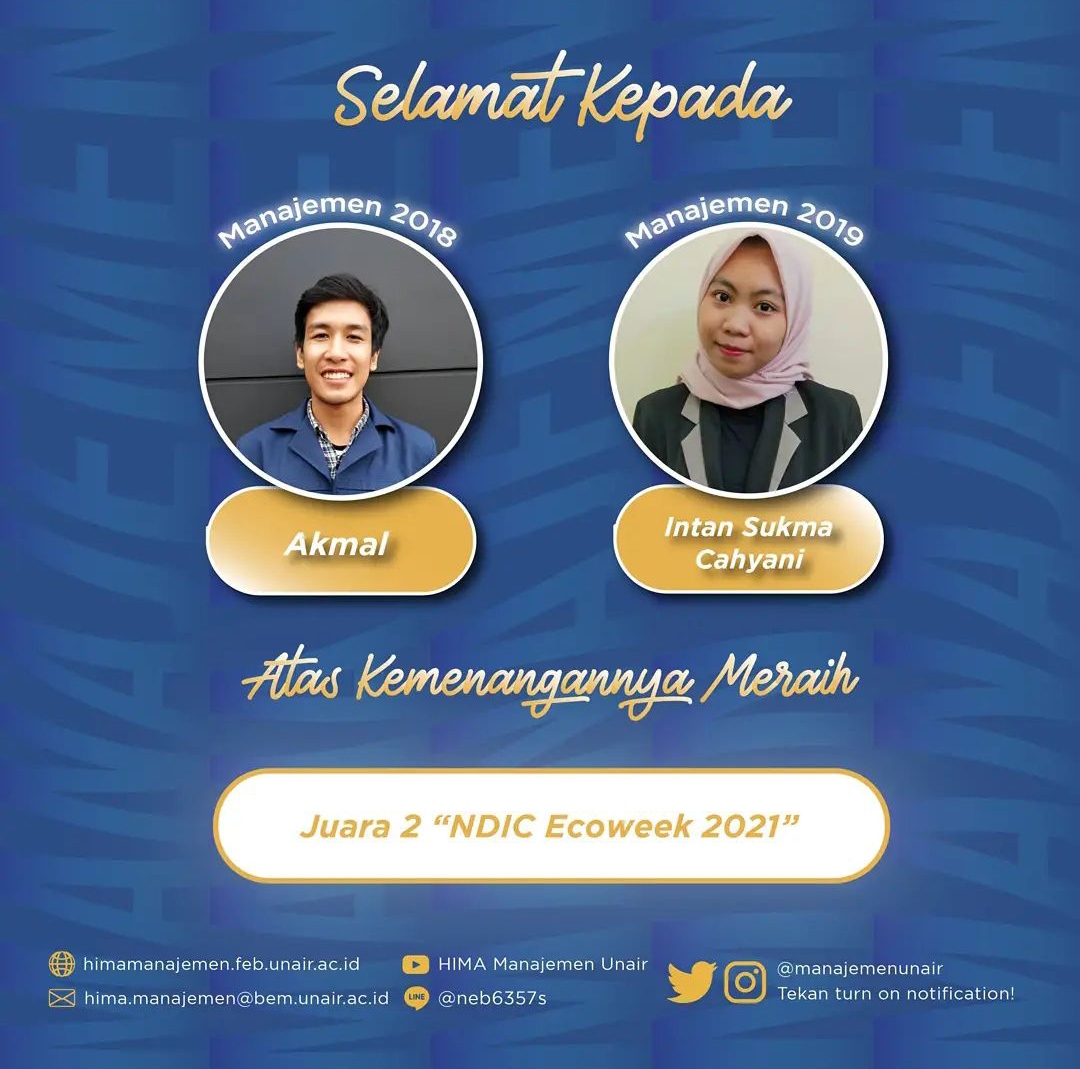 Juara 2 Eco Week NDIC 2021