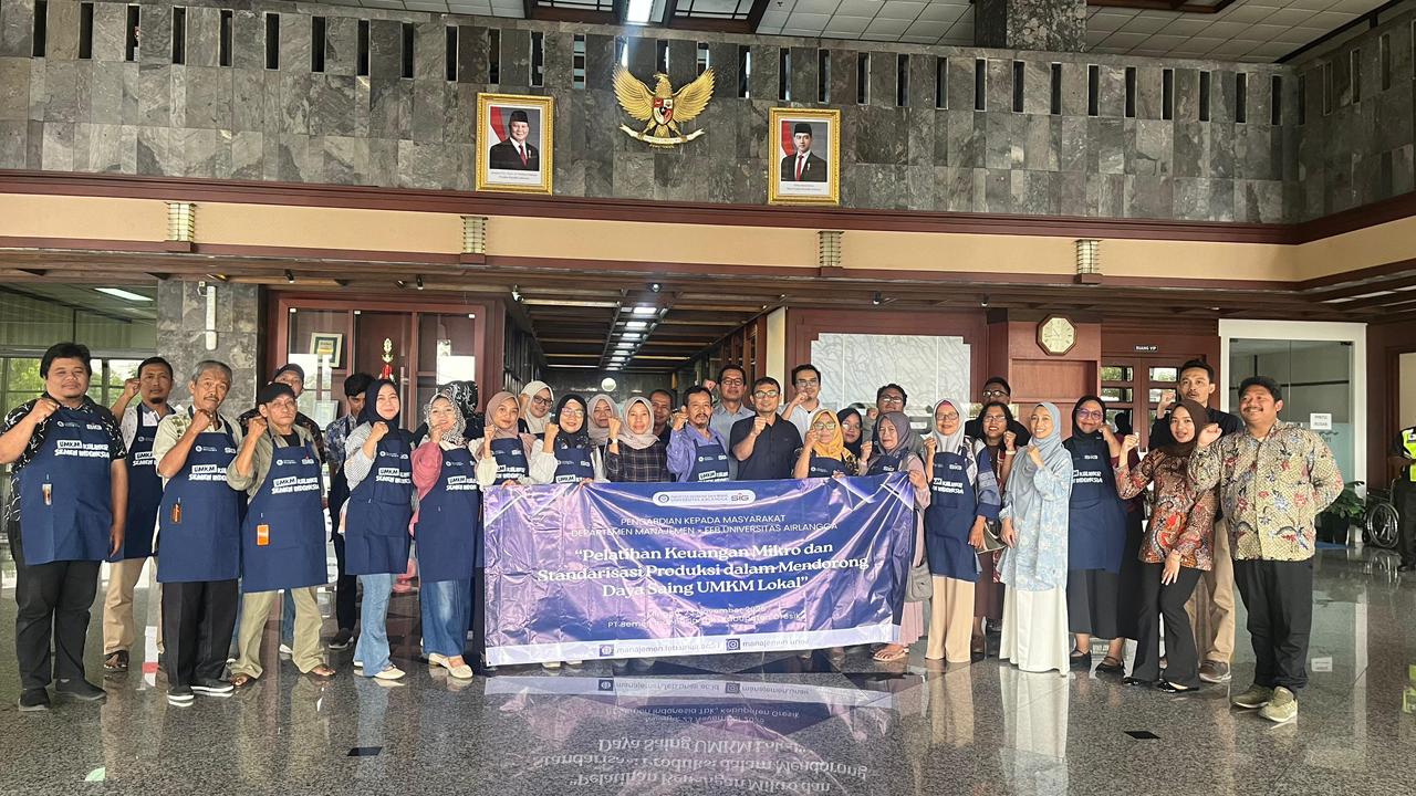 Manajemen UNAIR dan Semen Indonesia Kolaborasi Perkuat Daya Saing UMKM Kuliner