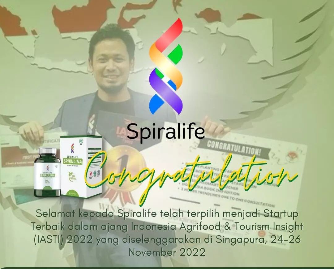 Spiralife Startup terbaik IASTI 2022 Amak M Yaqoub
