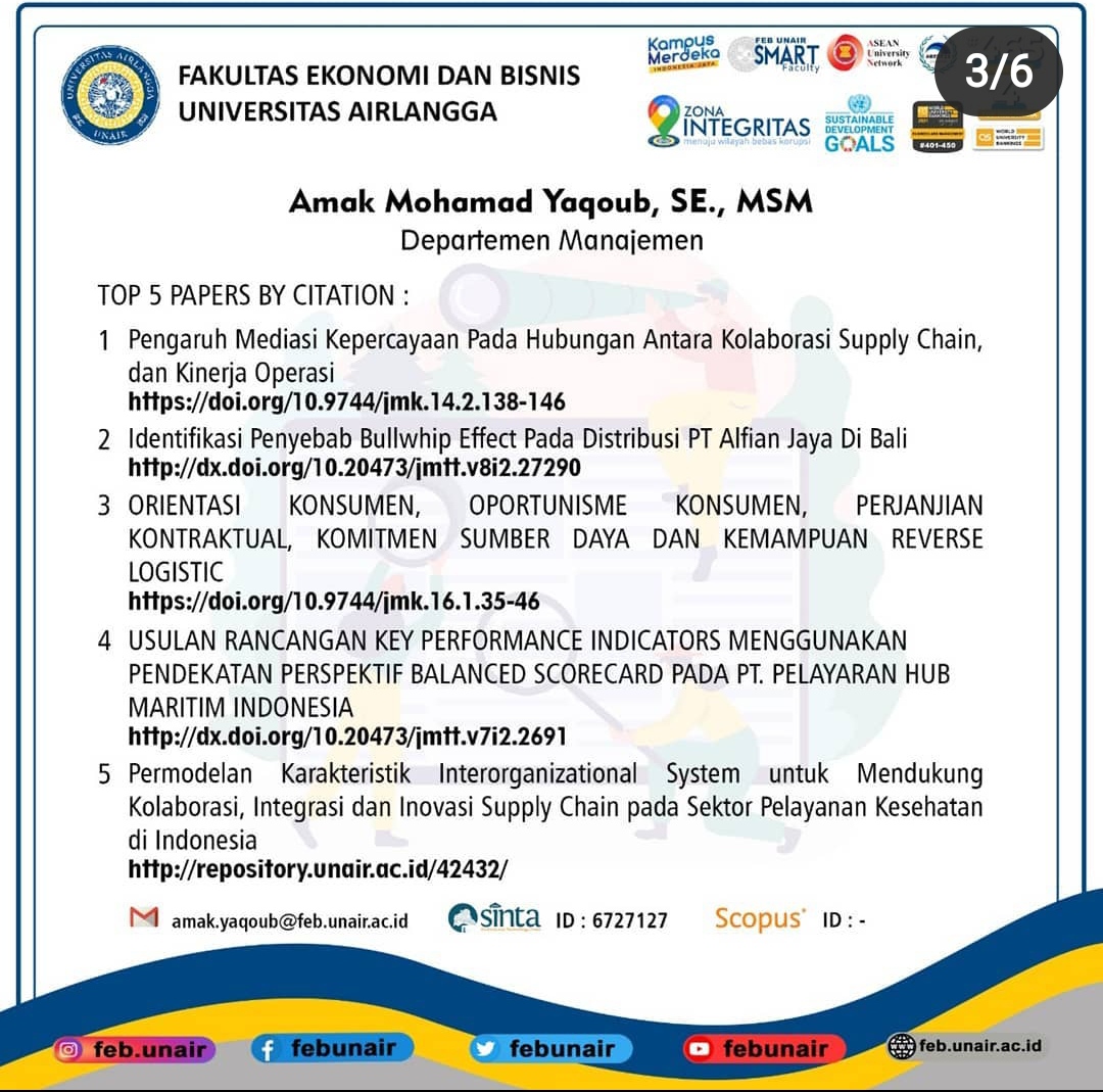 TOP 5 Paper Departemen Manajemen 2021 2